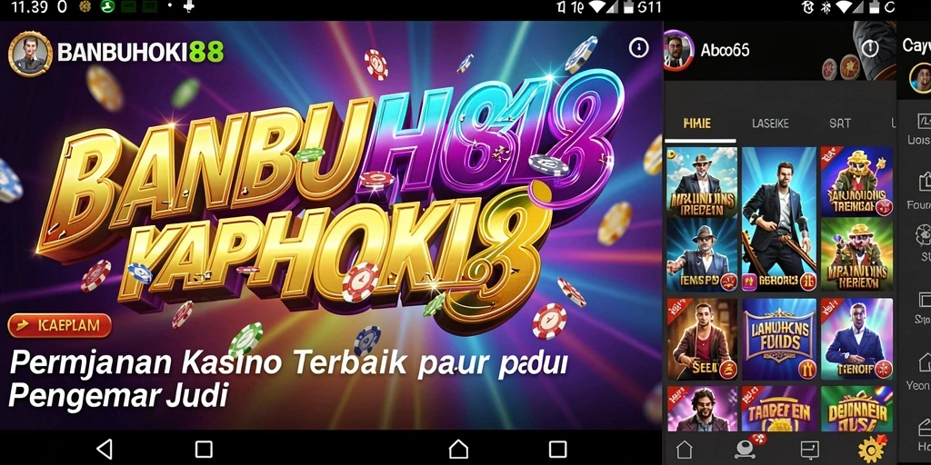 Screenshot gameplay BANBUHOKI88 yang menampilkan suasana kasino yang mendebarkan.