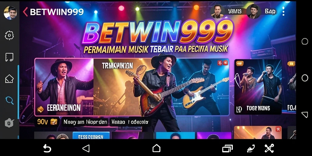 Tampilan menarik dari gameplay musik BETWIN999 yang mengasyikkan.