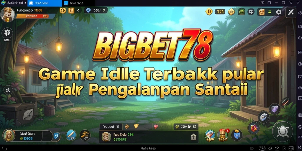 Tangkapan layar utama BIGBET78 menampilkan gameplay yang menenangkan dan menghibur.