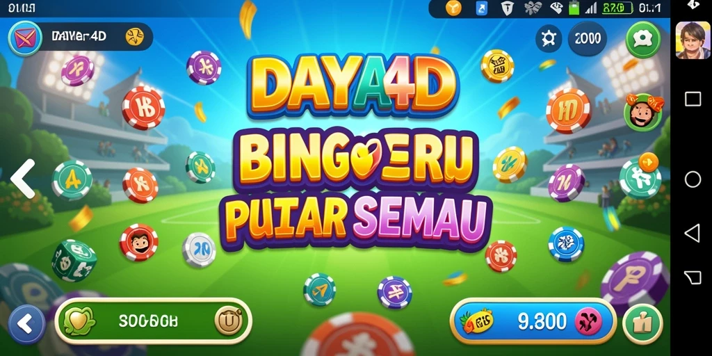 Screenshot gameplay DAYA4D yang menunjukkan keseruan bingo.