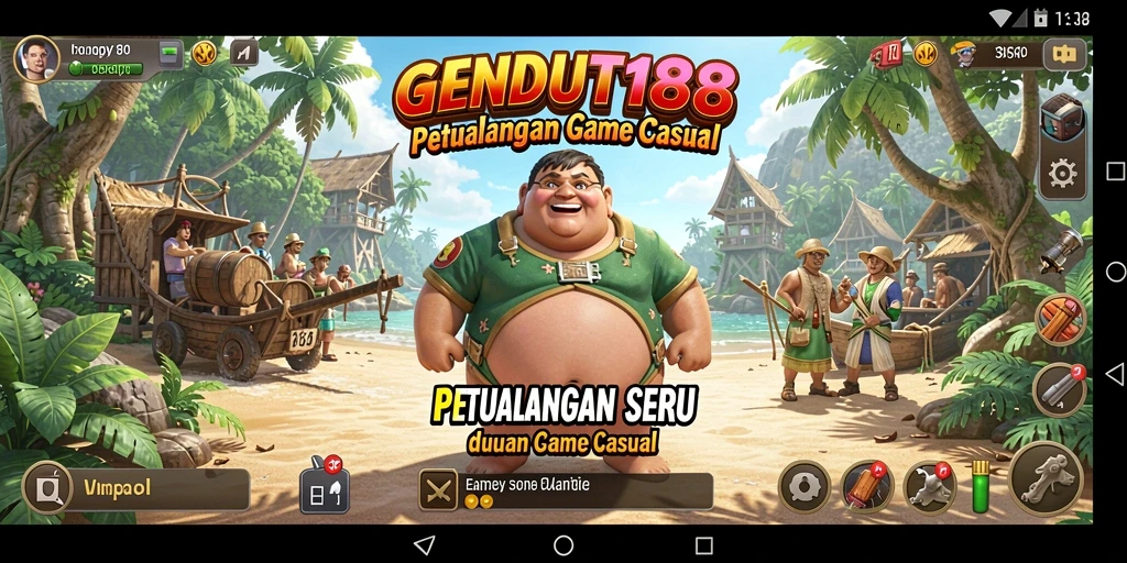 Tampilan gameplay GENDUT188 yang seru dan mengasyikkan.
