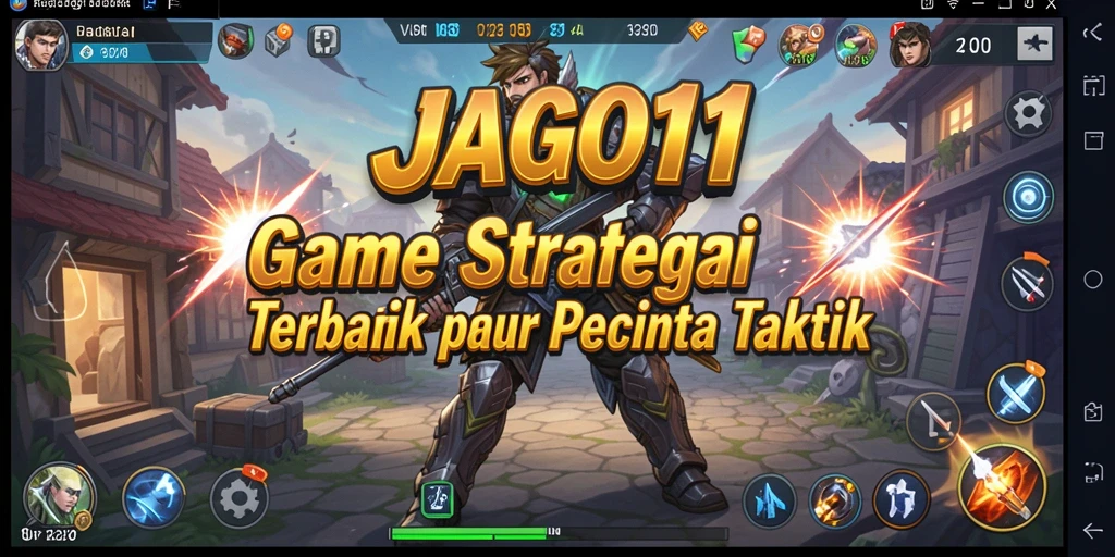 Tampilan gameplay JAGO11 yang menakjubkan dan penuh strategi.
