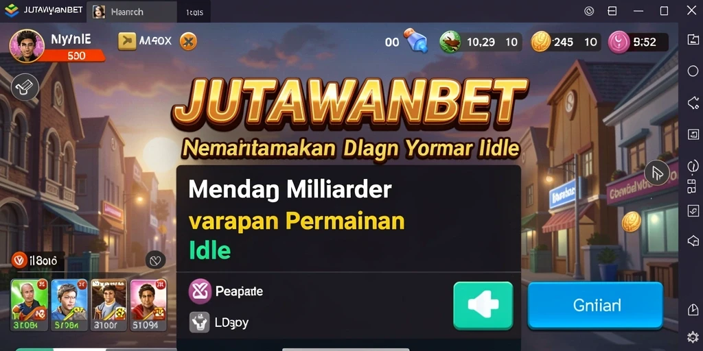 Tampilan gameplay JUTAWANBET yang menarik dan interaktif.