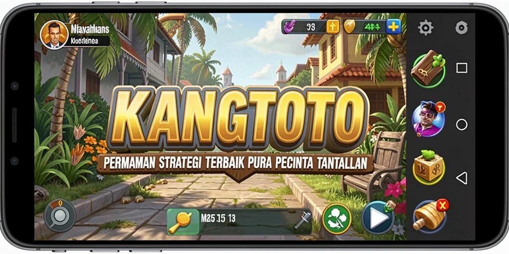 Tangkapan layar KANGTOTO menggambarkan pertempuran strategi yang intens.