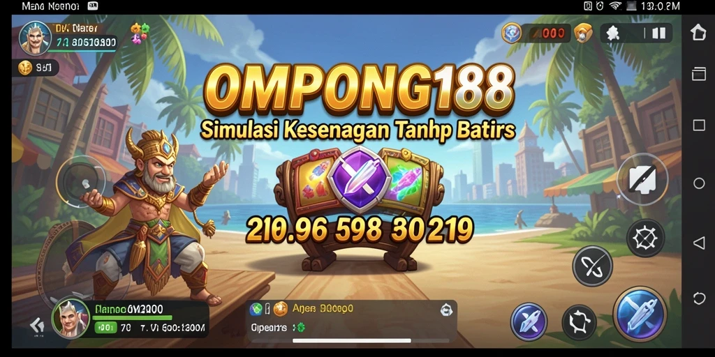 Gameplay OMPONG188 yang mendebarkan dan realistis.