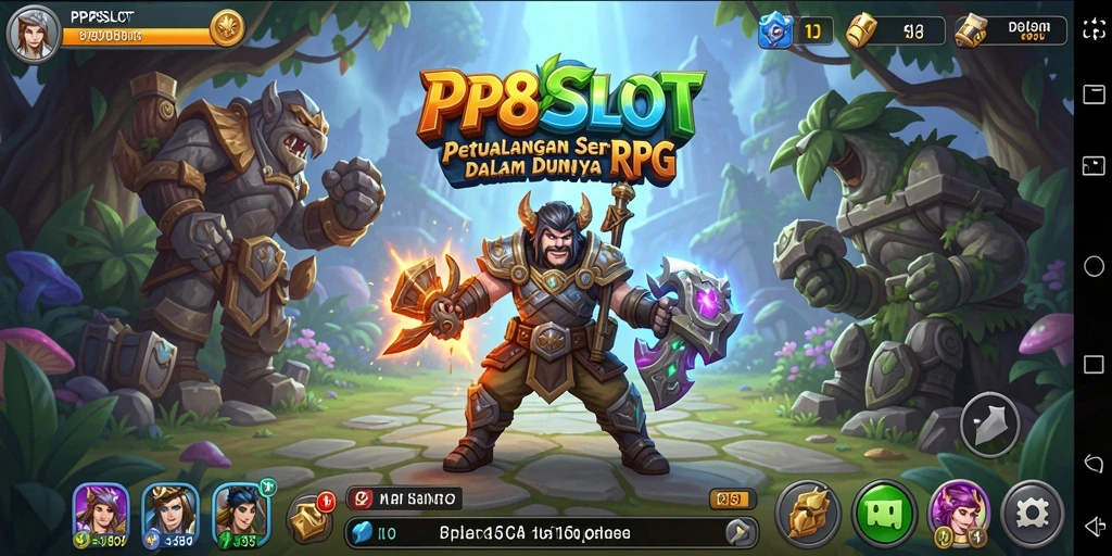Screenshot PP8SLOT menampilkan aksi pertarungan yang mendebarkan.