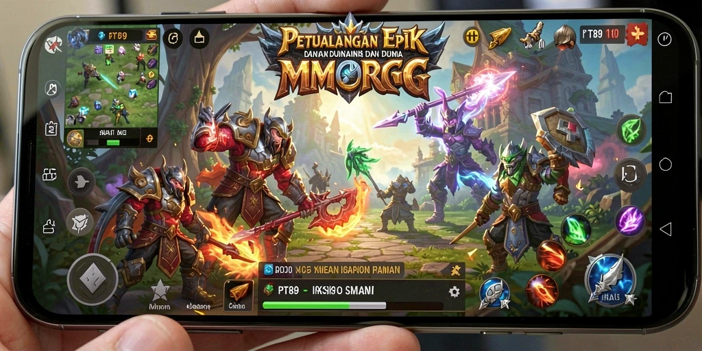 Screenshot gameplay PT89 menunjukkan aksi seru dalam pertempuran.