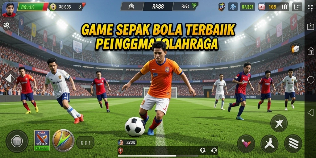 Gambar menampilkan pertandingan seru dalam RK88 dengan gameplay yang menegangkan.