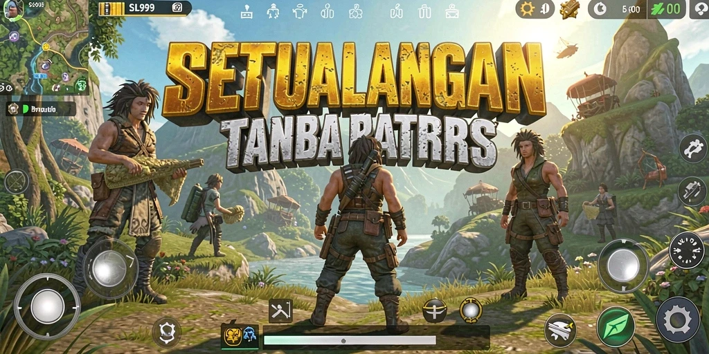 Gameplay SL999 yang menakjubkan di dunia terbuka.