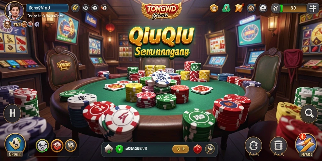 Gameplay seru TONGWD dengan pemain yang bersaing.