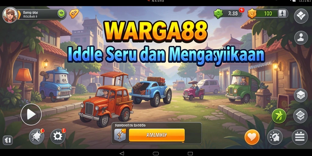 Tampilan gameplay WARGA88 yang menawan dan interaktif.